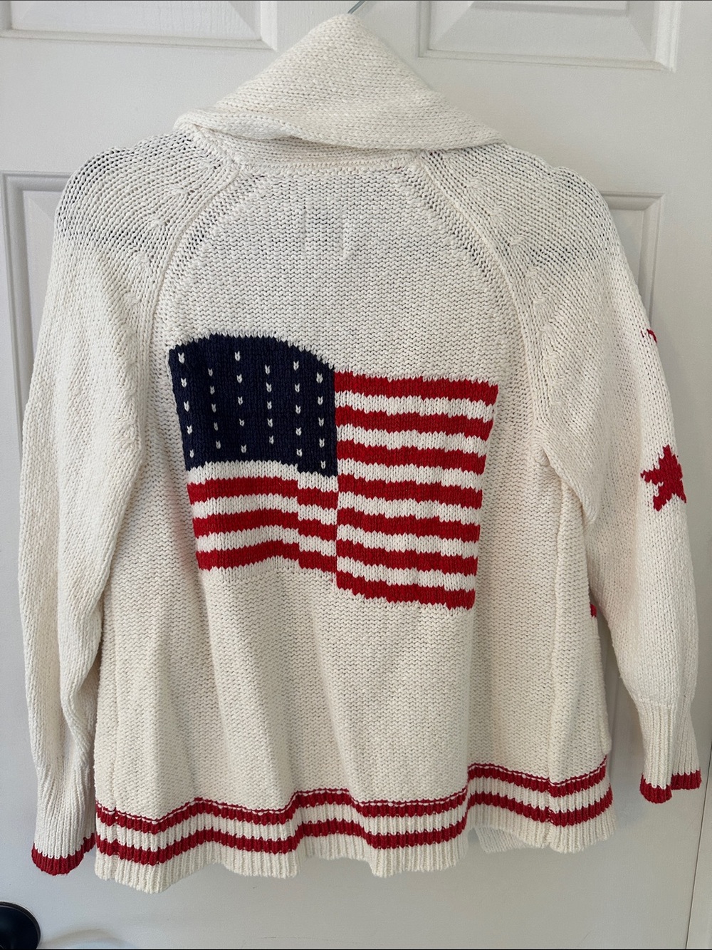 Maeve American flag sweater - Picture 3 of 5